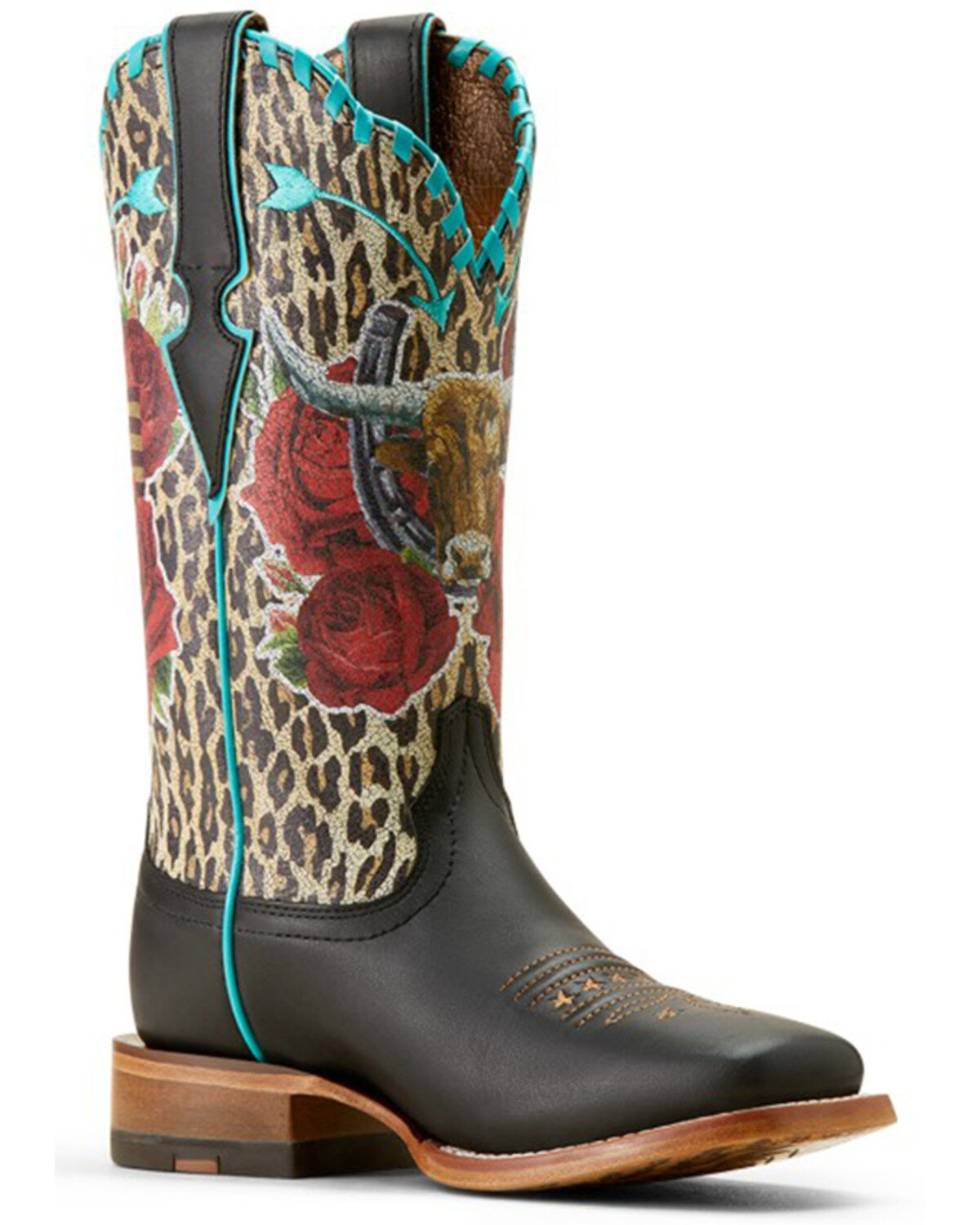 Ariat X Rodeo Quincy Women's Frontier Western Boots - Broad Square Toe