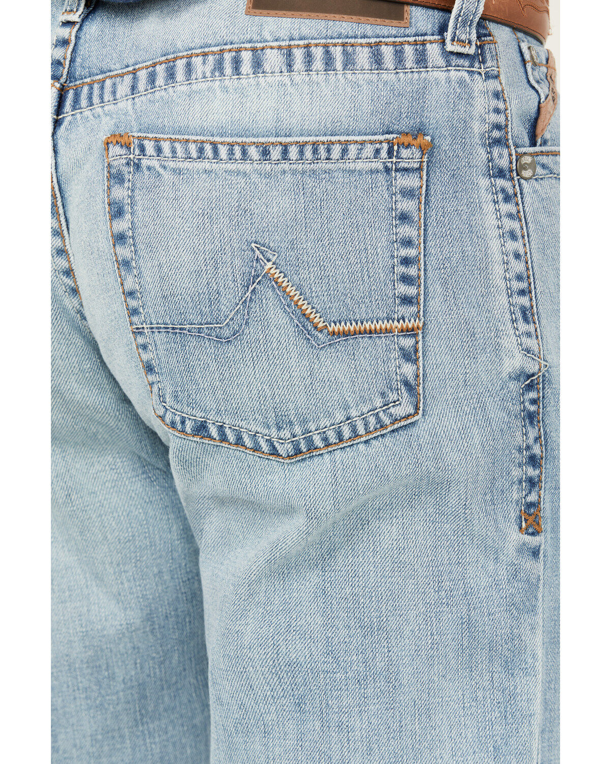 Ariat Men's M4 Cruz Austin Light Wash Relaxed Straight Rigid Jeans