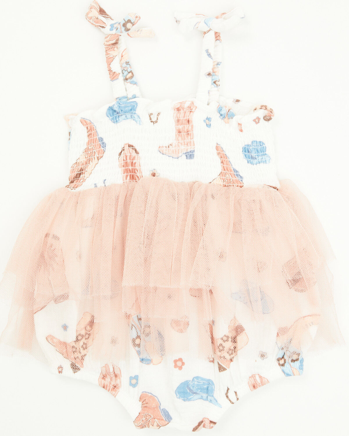 Angel Dear Infant Girls' Boots Tutu Tank Onsie