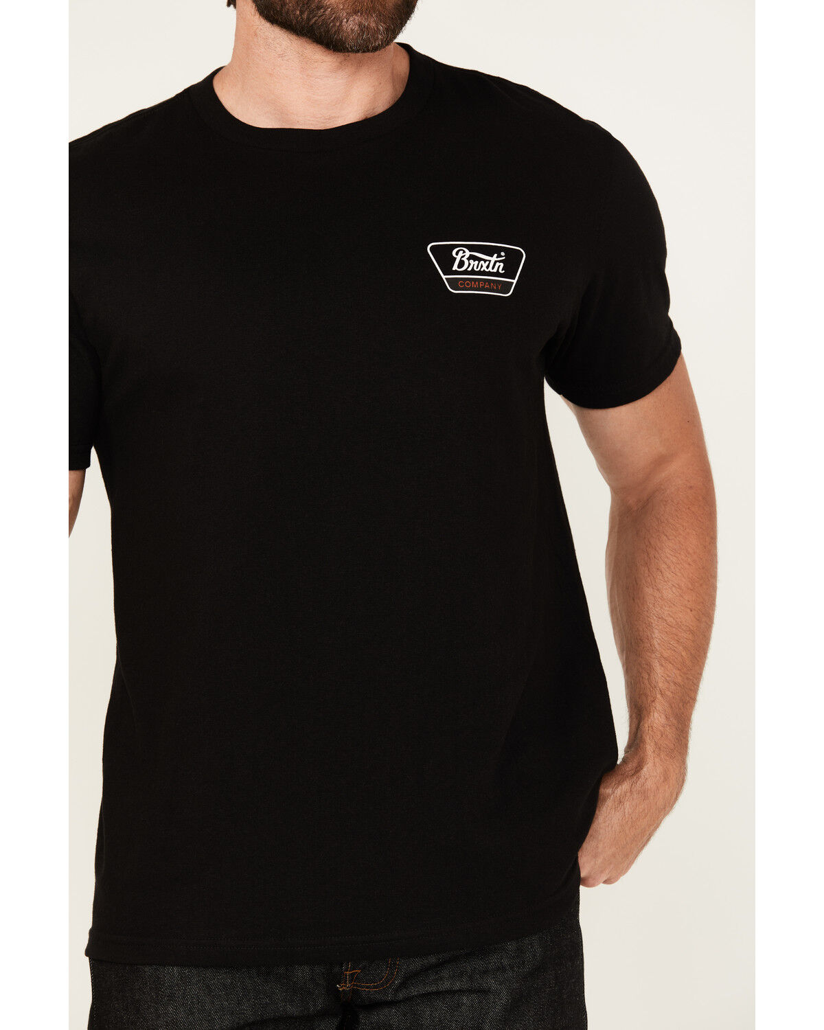 Brixton Men's Linwood Logo Short Sleeve Graphic T-Shirt