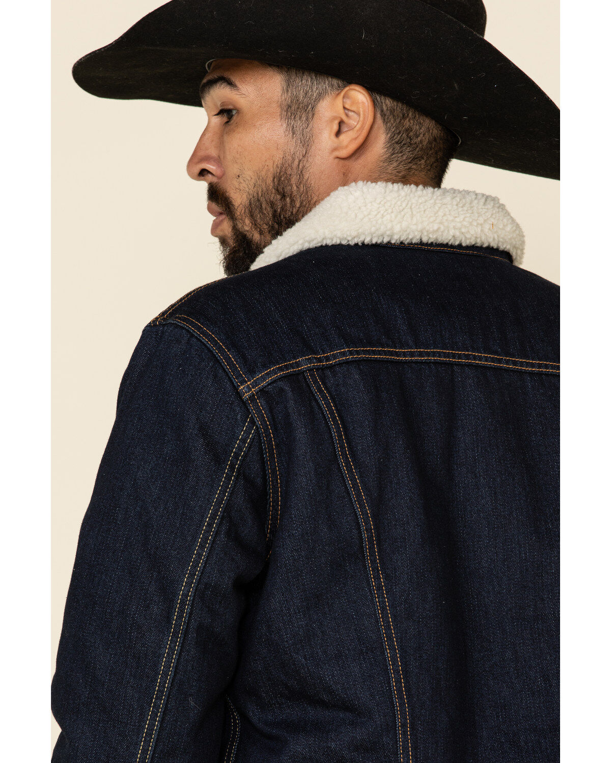 Levi's Men's Juniper Sherpa Lined Trucker Denim Jacket