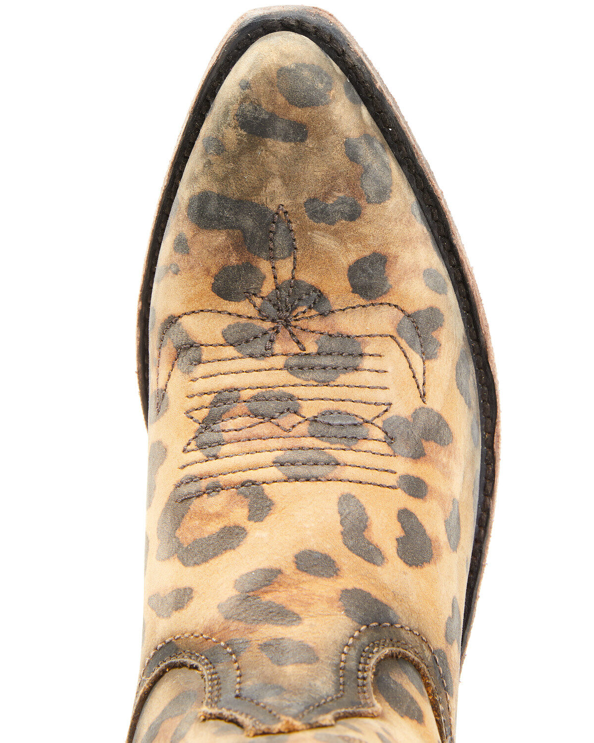 Liberty Black Women's Allyssa Leopard Print Western Boots - Round Toe