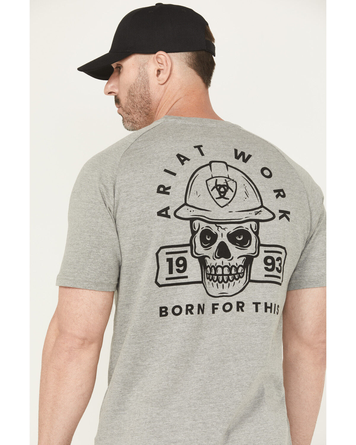 Ariat Men's Rebar Cotton Strong Hardhead Short Sleeve Work T-Shirt