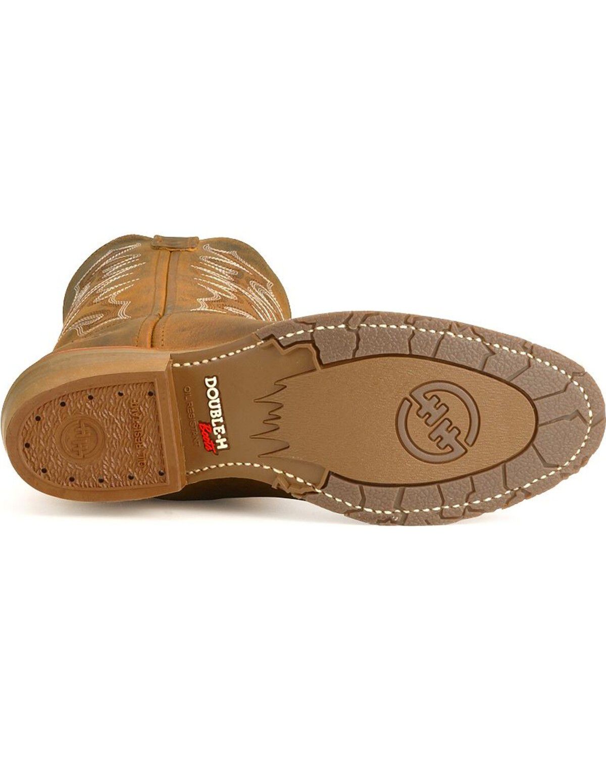 Double-H Men's Gel ICE Steel Toe Western Work Boots