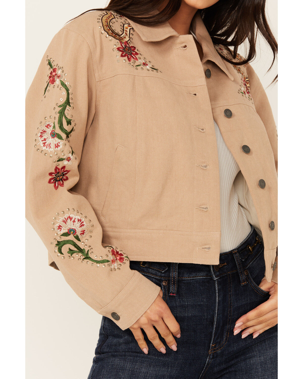 Idyllwind Women's Yancey Embellished Lightweight Jacket