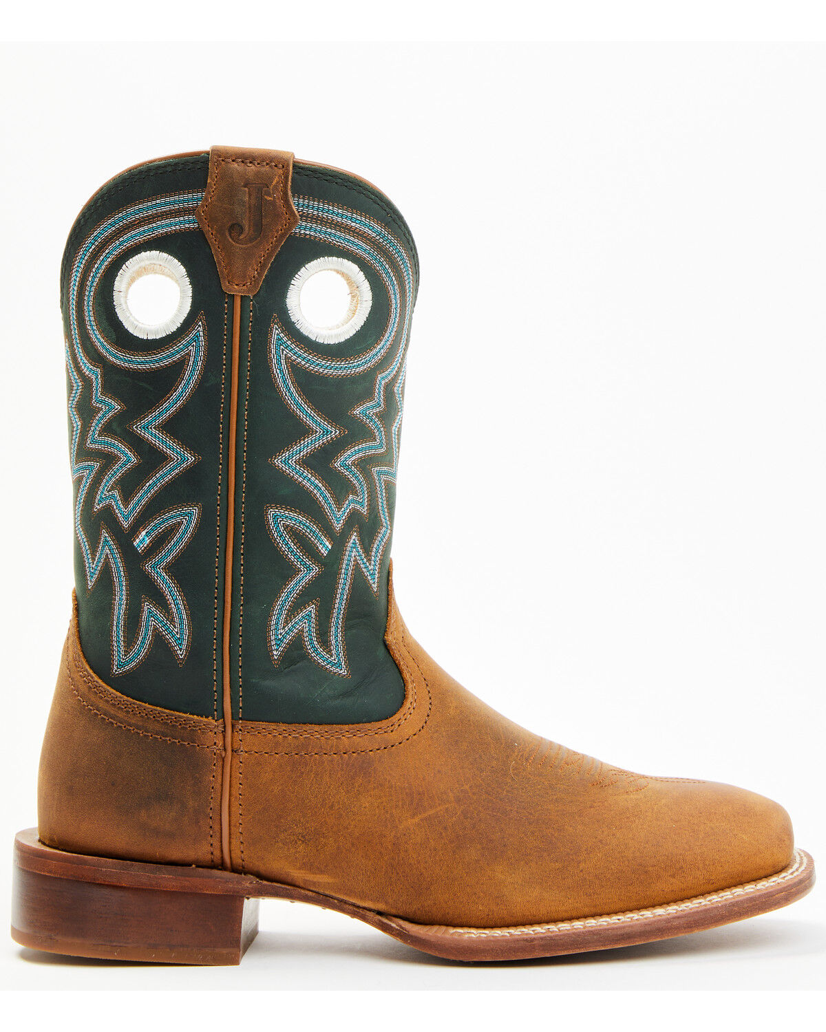 Justin Men's Frontier Western Boots - Broad Square Toe