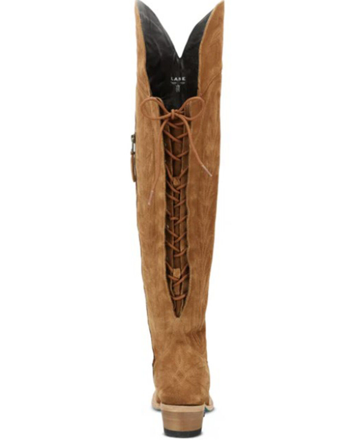 Lane Women's Lexington Suede Over The Corset Western Boots - Snip Toe