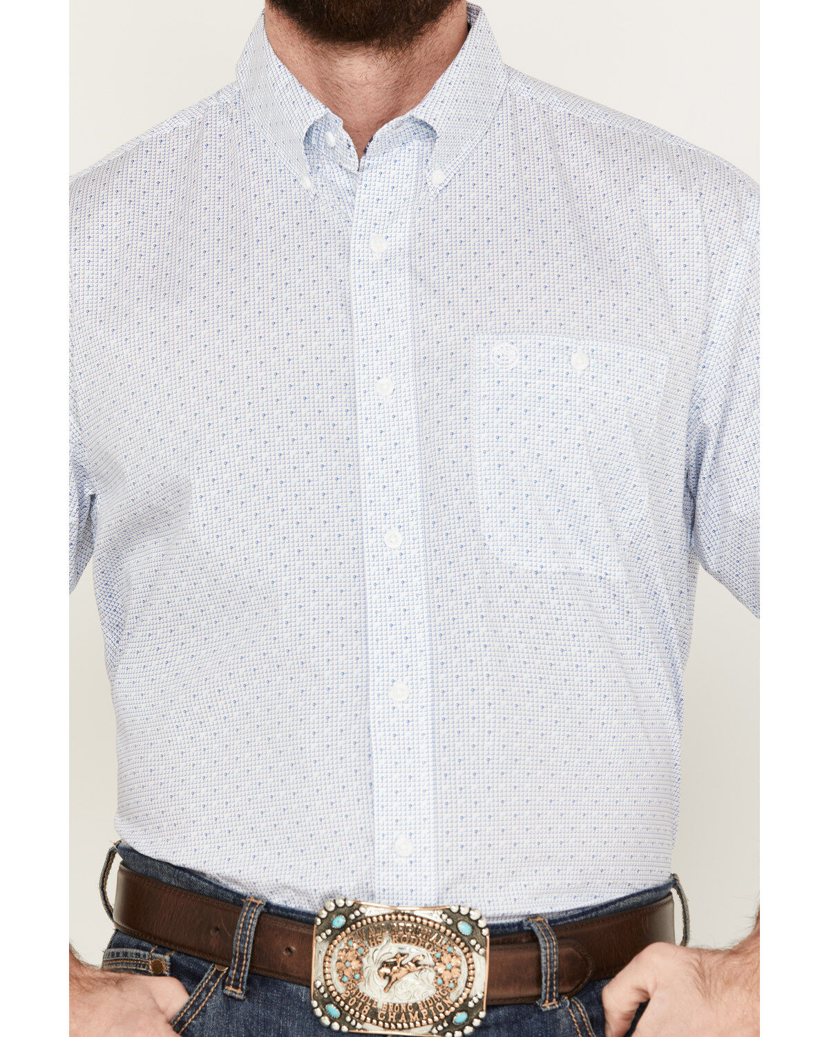 George Strait by Wrangler Men's Button-Down Western Shirt