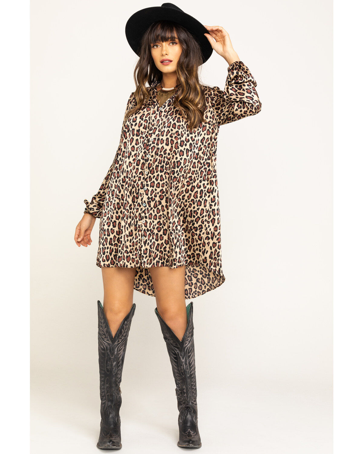 Show Me Your Mumu Women's McKenna Cheetah Fever Mini Dress