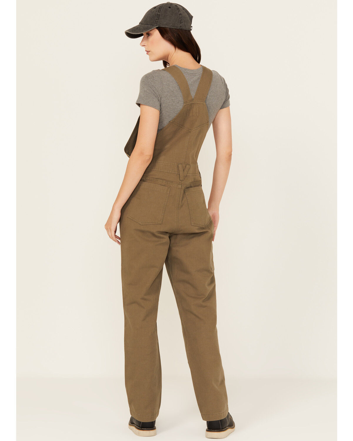 Lucky Brand Workwear Women's Broken Canvas Work Overalls