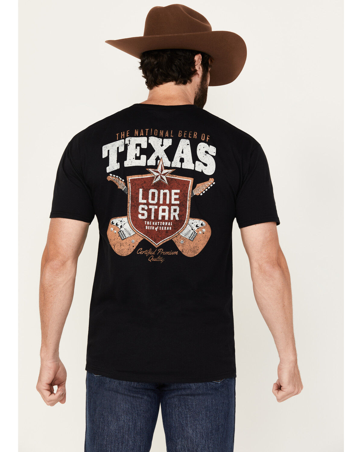 Changes Men's Lone Star Texas Short Sleeve Graphic T-Shirt