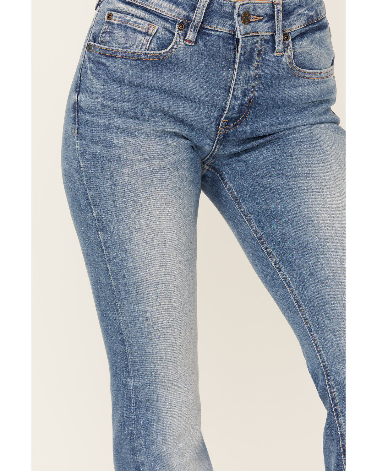 Idyllwind Women's Al To Vista Medium Wash Mid Rise Bootcut Stretch Denim Jeans