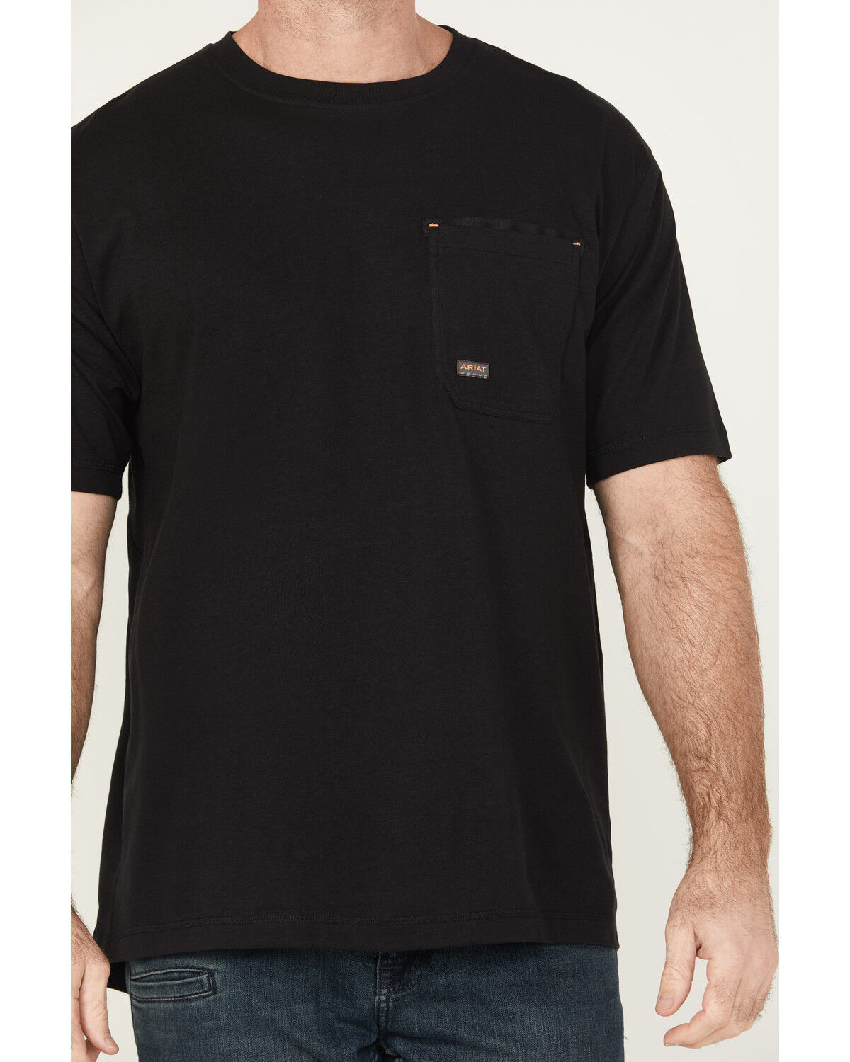 Ariat Men's Rebar Workman Brickyard Short Sleeve Pocket Work T-Shirt