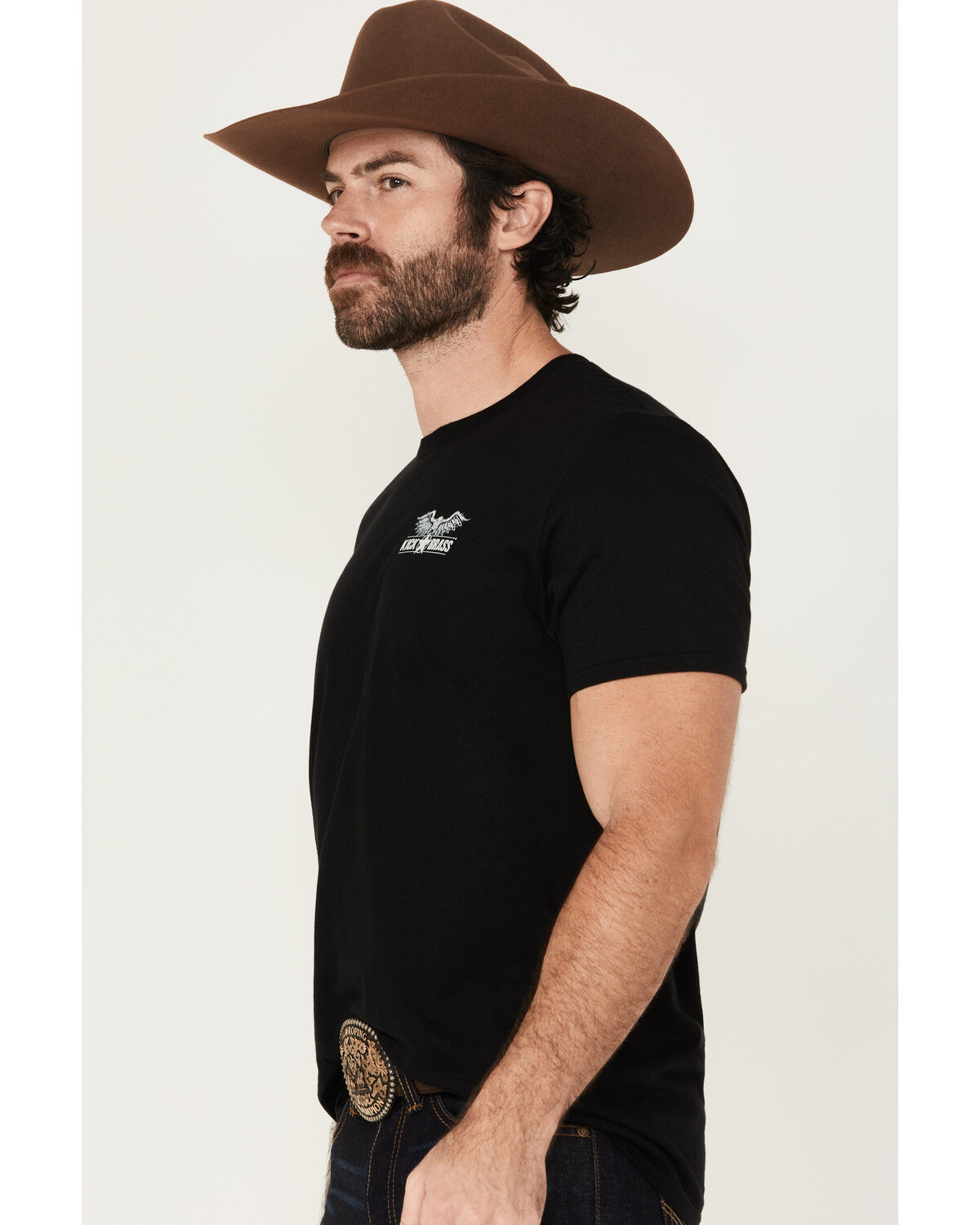 Kick Brass Men's We Are Not Descended From Fearful Men Short Sleeve Graphic T-Shirt