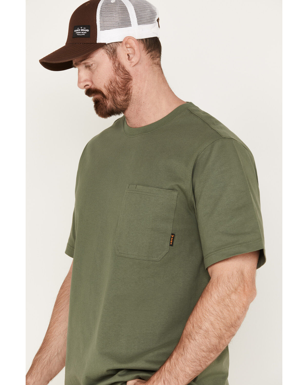 Hawx Men's Forge Short Sleeve Work Pocket T-Shirt