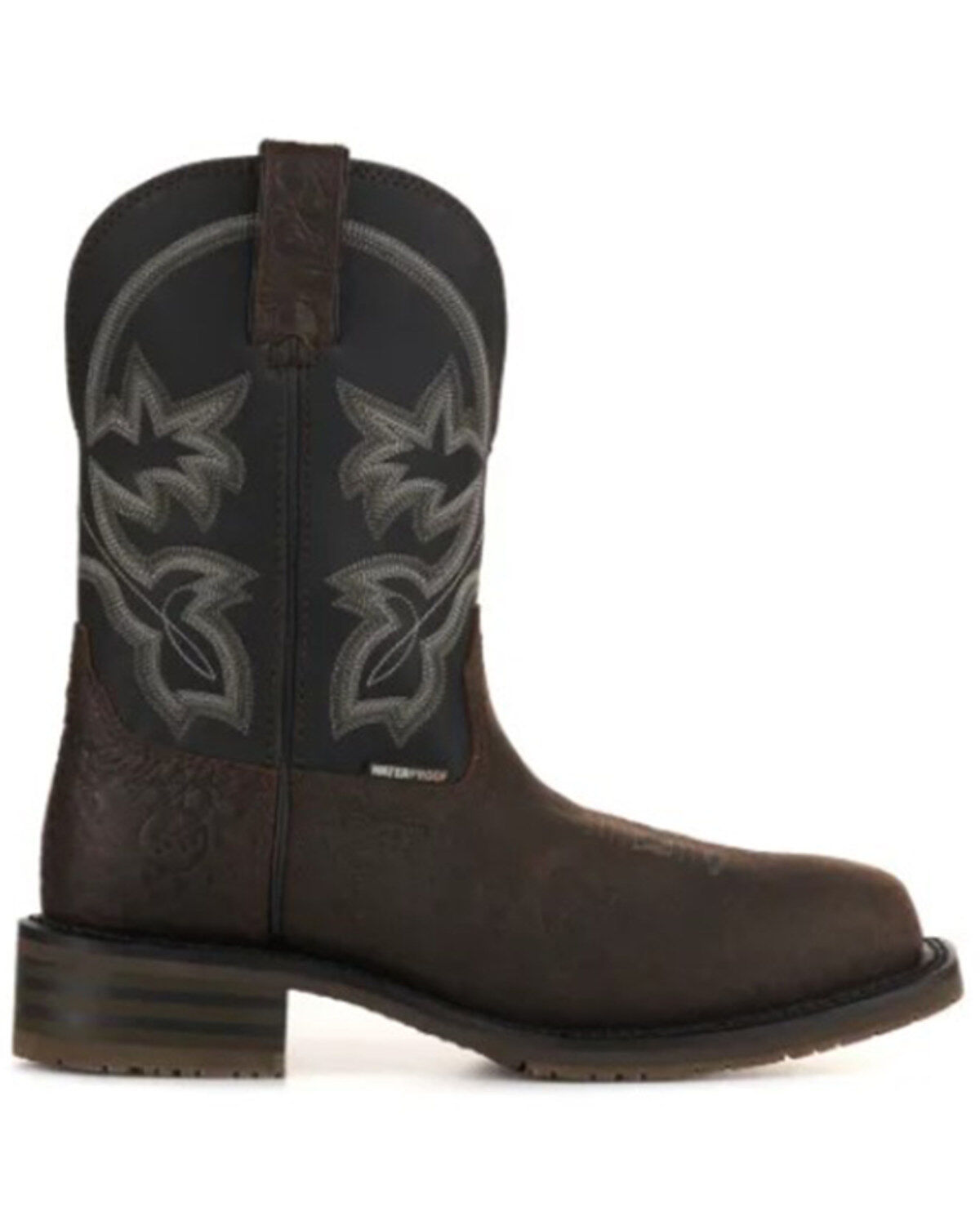 Double H Men's 10" Deep Scallop Waterproof Work Boots - Composite Toe