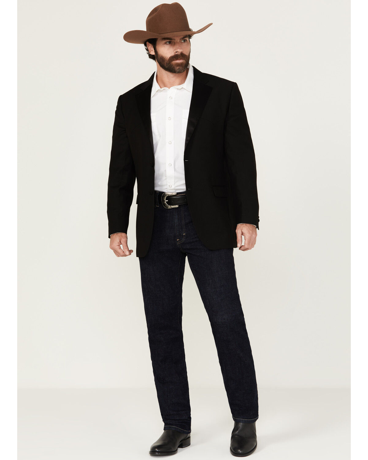 Cody James Black 1978® Men's Smooth Leather Belt