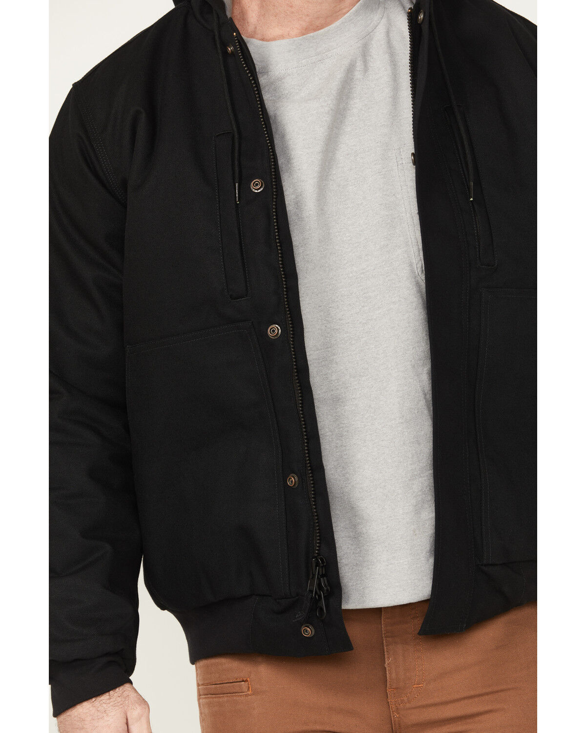 Hawx Men's Hooded Bomber Jacket