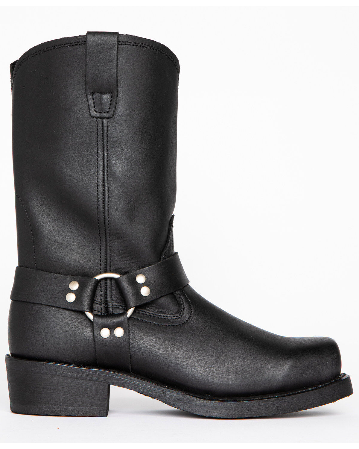 Brothers and Sons Men's Pull-On Motorcycle Boots - Square Toe