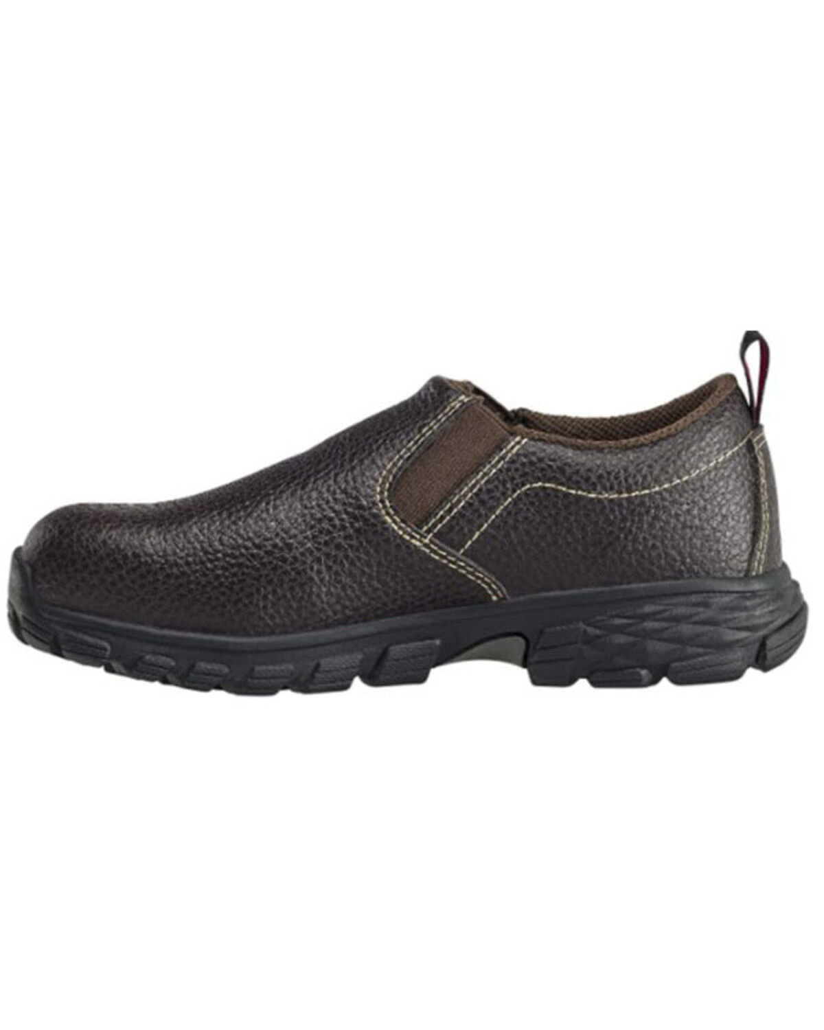 Avenger Women's Flight Brown Work Shoes - Alloy Toe