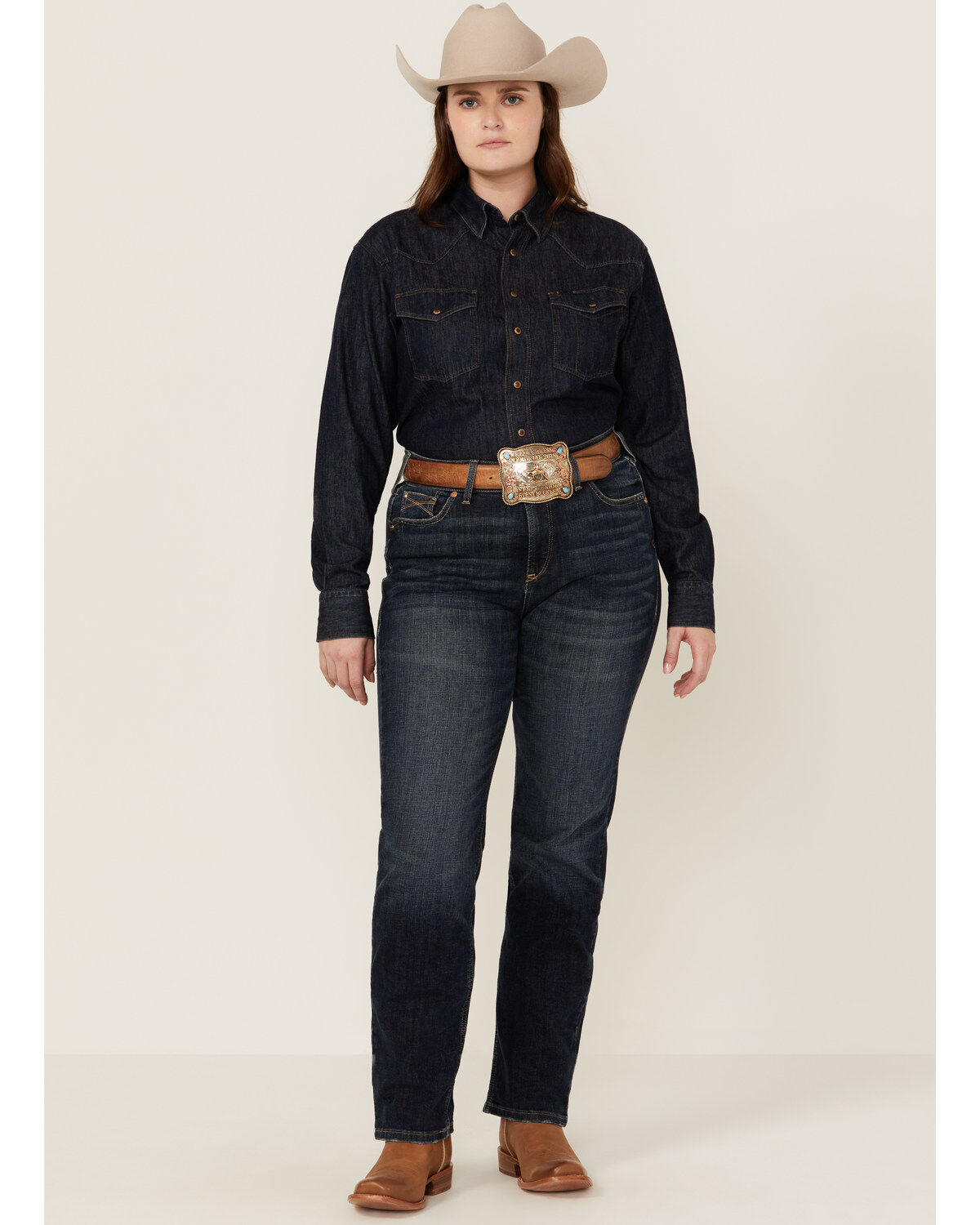 Ariat Women's R.E.A.L Aubree Straight Missouri Jeans - Plus