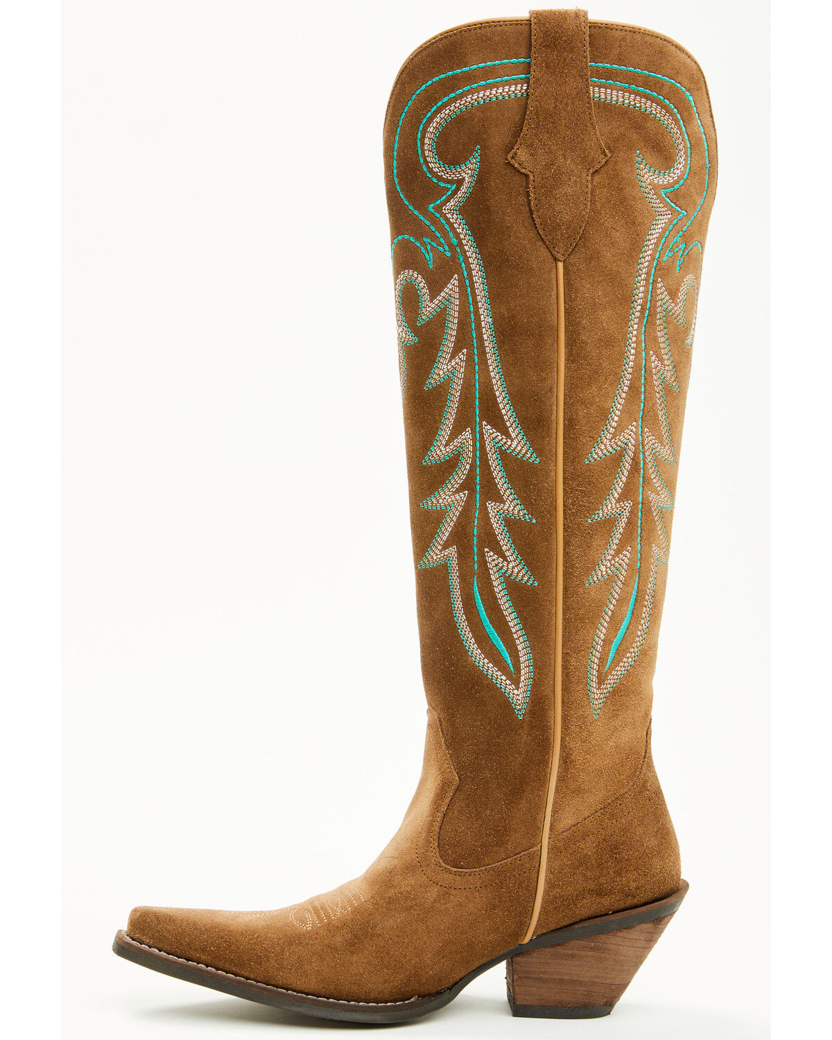 Shyanne Women's Rowan Tall Suede Western Boots - Snip Toe