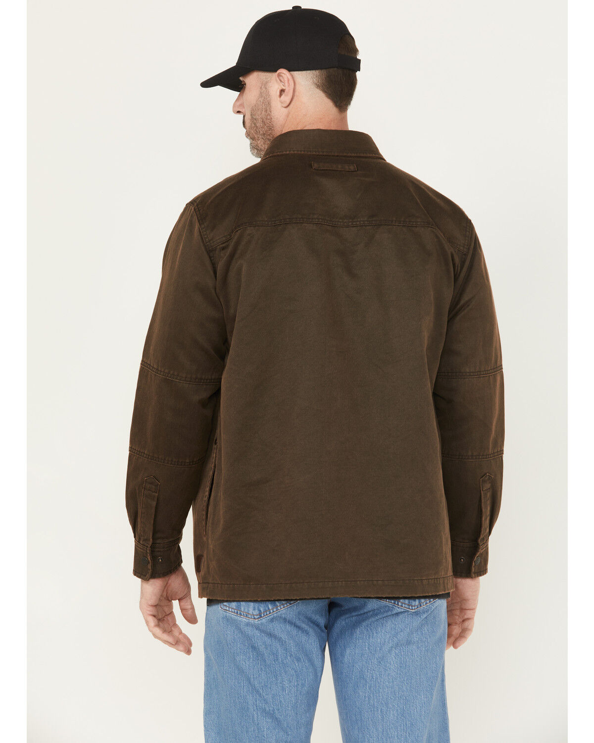 Thorogood Men's Sueded Canvas Snap Shirt Jacket