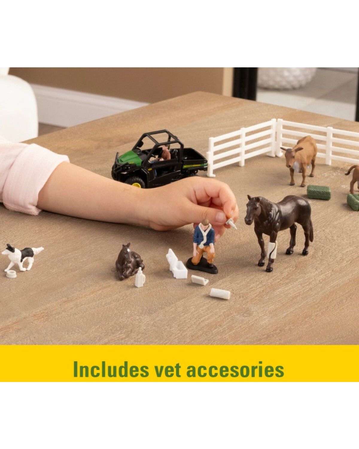 John Deere Kids' On The Farm Vet Toy Set - 30 Piece