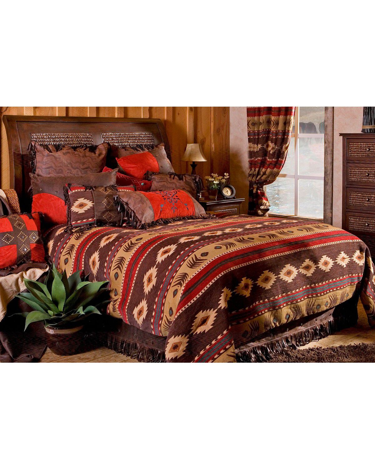 Carstens Cimarron Full/Queen Comforter Set- 5 Piece Set