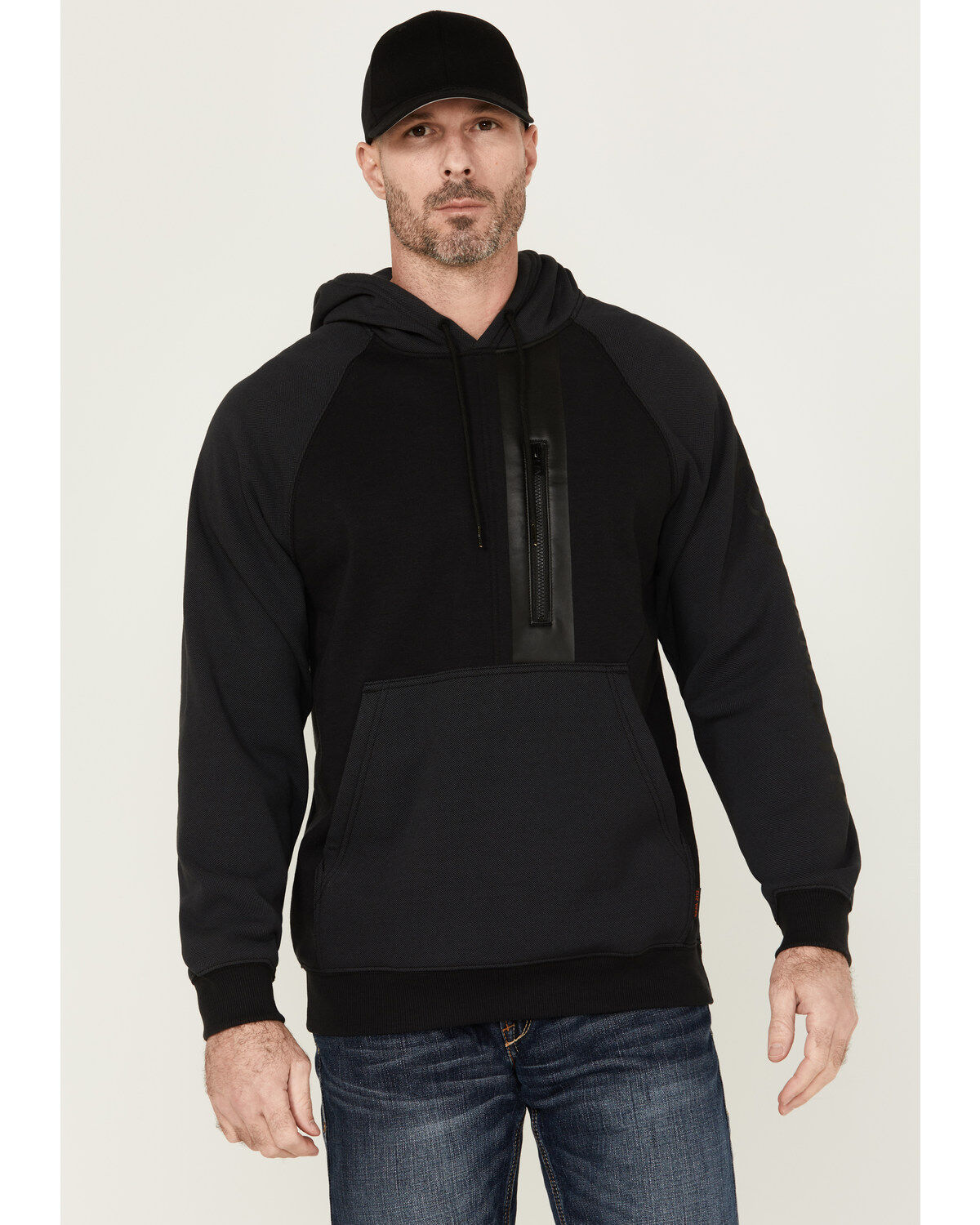 Cody James Men's FR Logo Sleeve Hooded Pullover