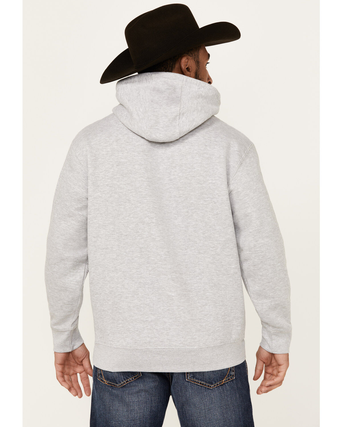 Cody James Men's Barbed Wire Triple Steer Head Hooded Sweatshirt