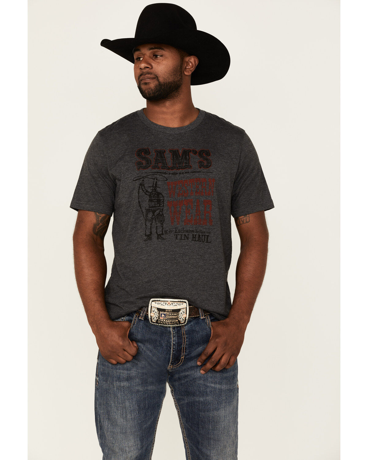 Tin Haul Men's Sam's Western Wear Graphic T-Shirt