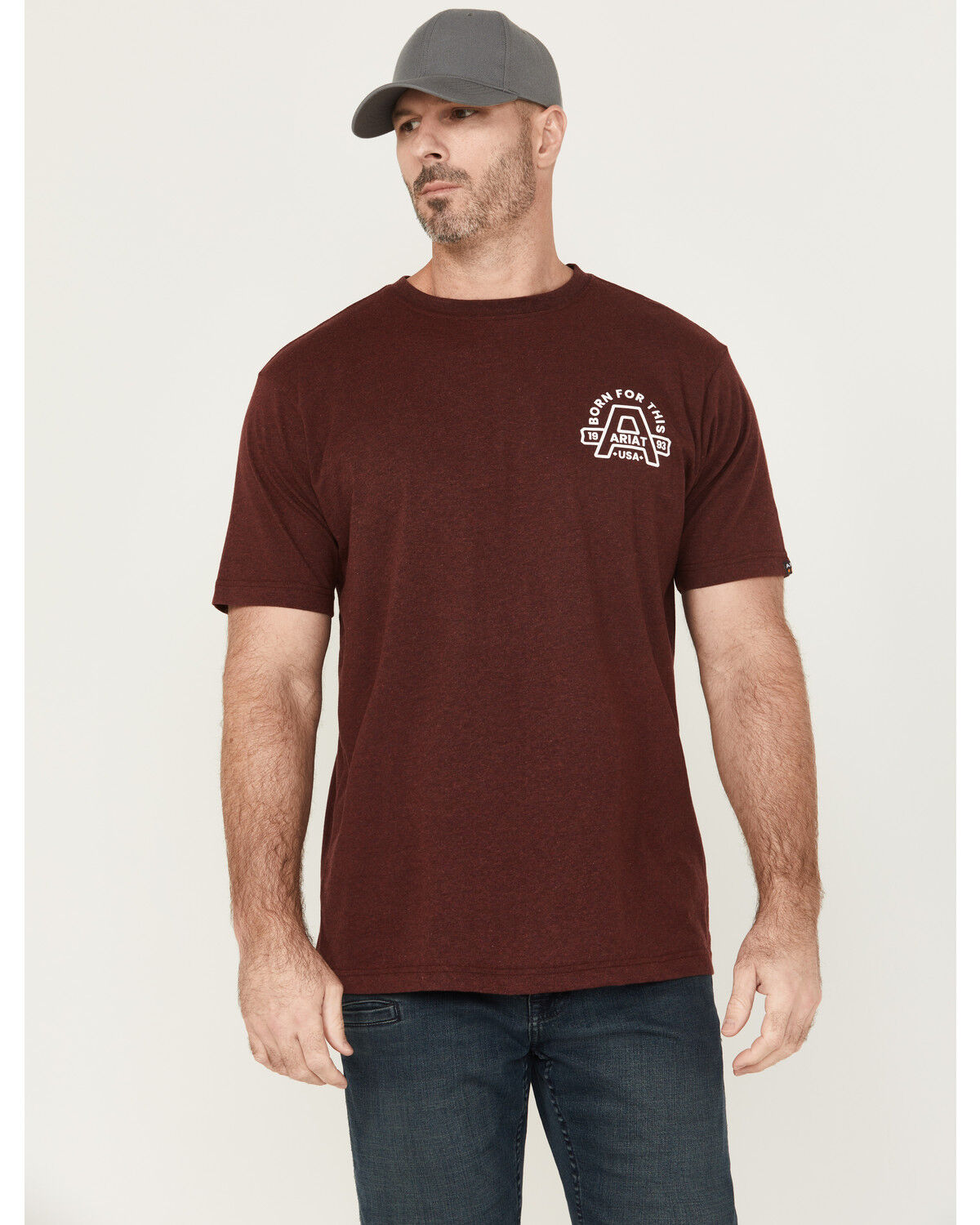 Ariat Men's Rebar Cotton Strong Hard Head Short Sleeve Graphic Work T-Shirt