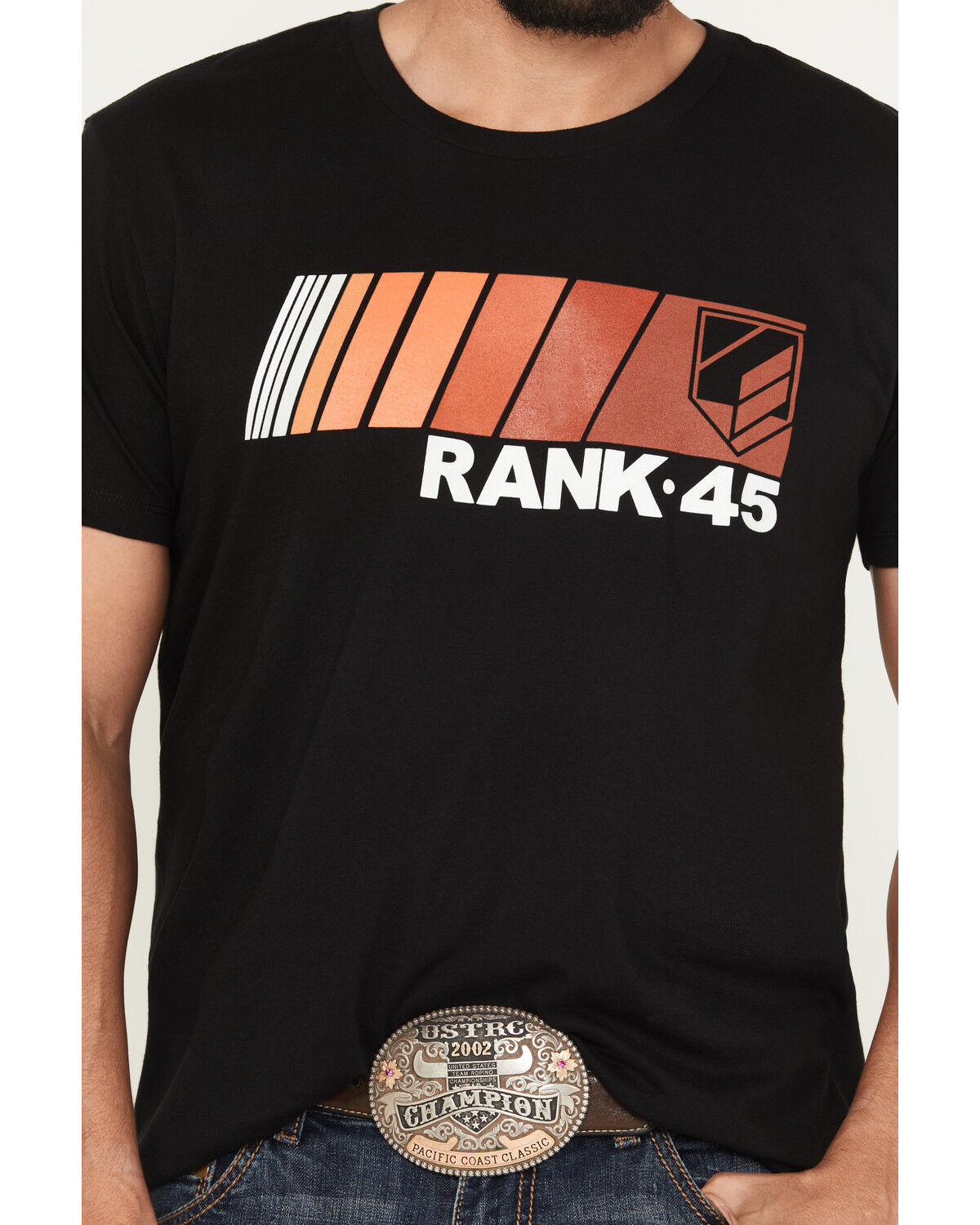 RANK 45® Men's Pole Position Short Sleeve Graphic T-Shirt