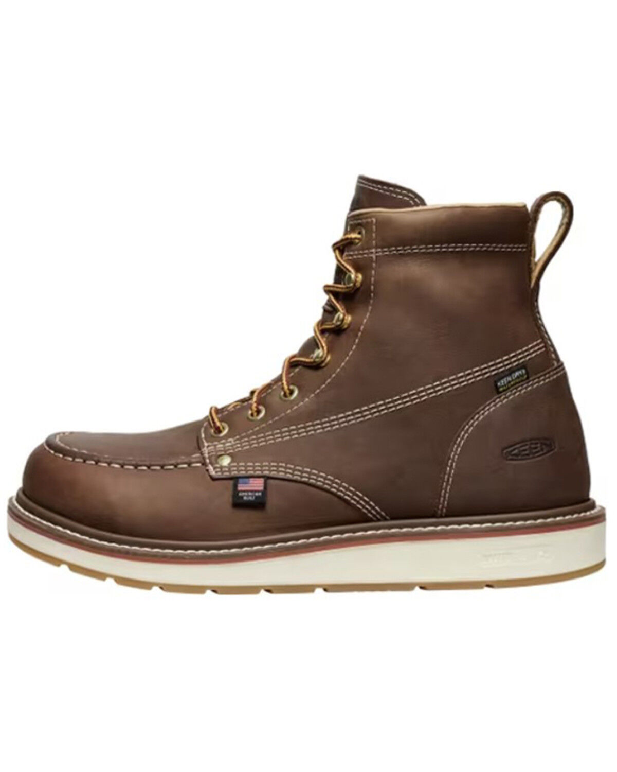Keen Men's 6" Liberty Waterproof Moc Work Boots - Composite Toe