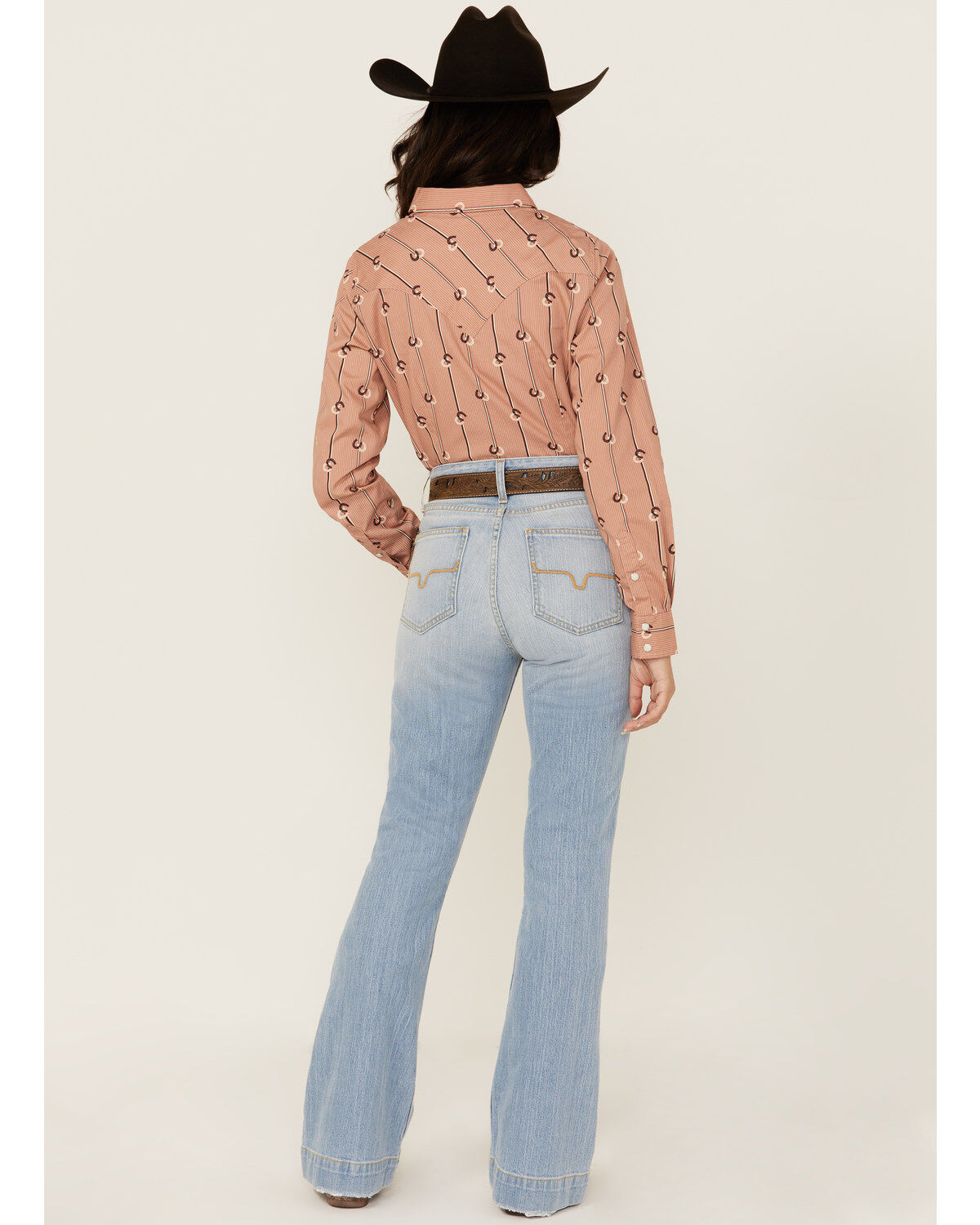 Kimes Ranch Women's Jennifer Light Wash High Rise Trouser Jeans