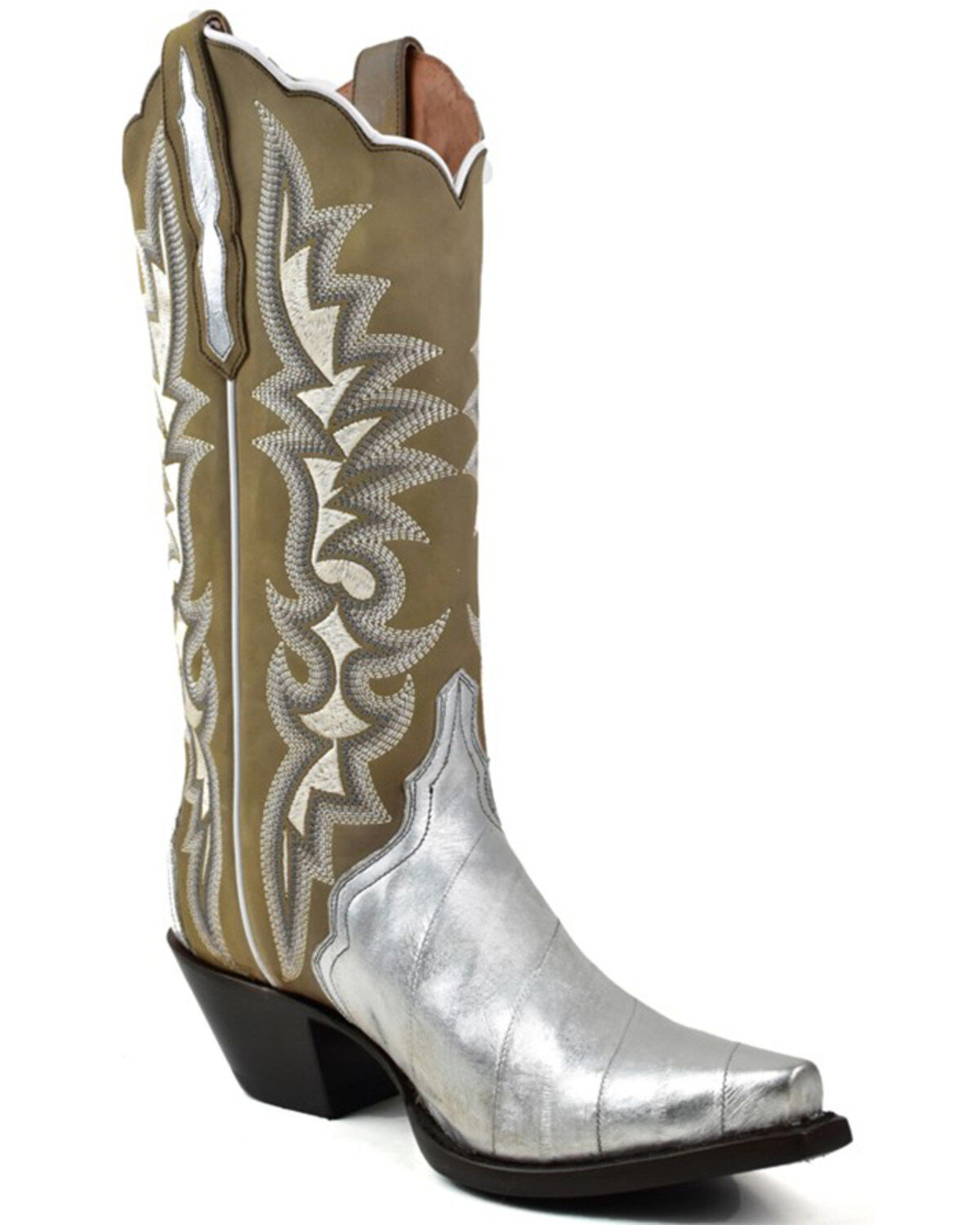 Dan Post Women's Eel Exotic Western Boot - Snip Toe