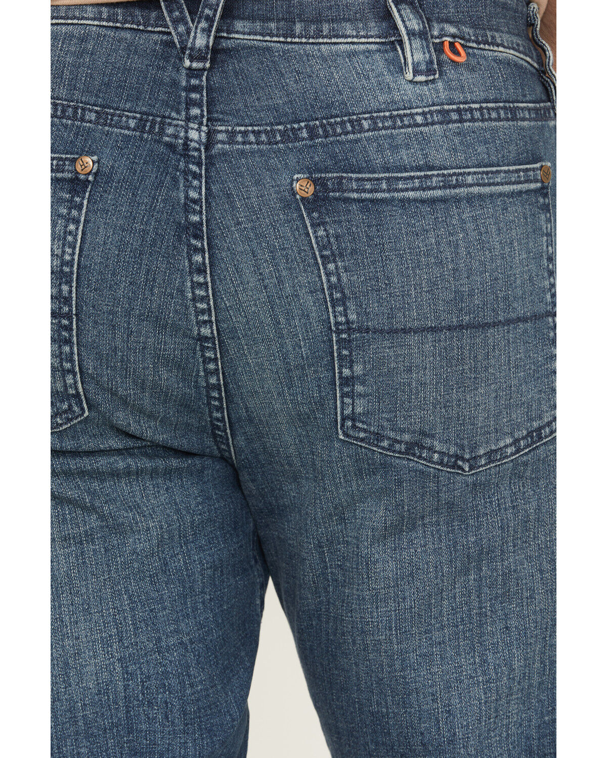 Hawx Men's Heritage Medium Wash Denim Work Jeans