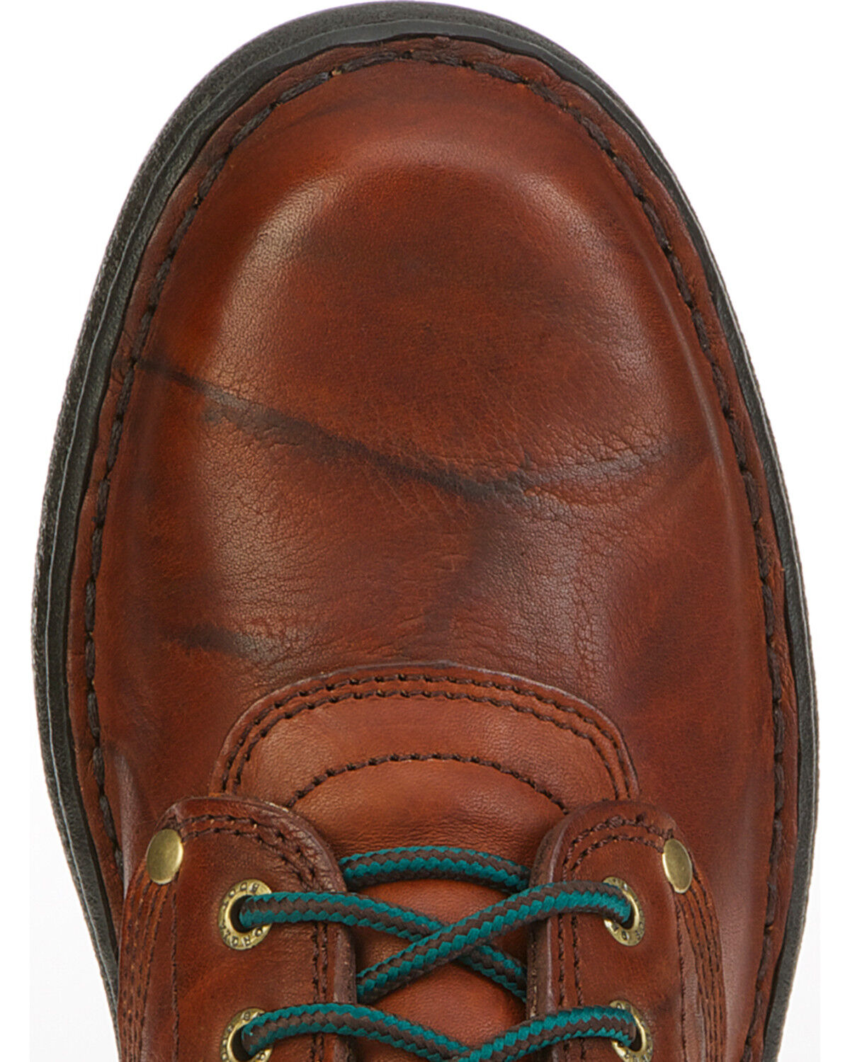 Georgia Boot Men's 8" Eagle Light Lace-Up Work Boots - Round Toe