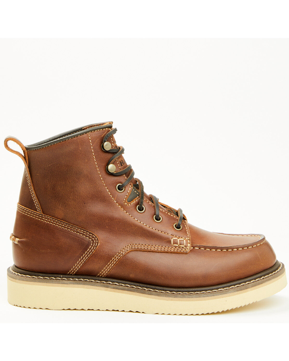 Hawx Men's 6" Lace-Up Moc Work Boots - Soft Toe
