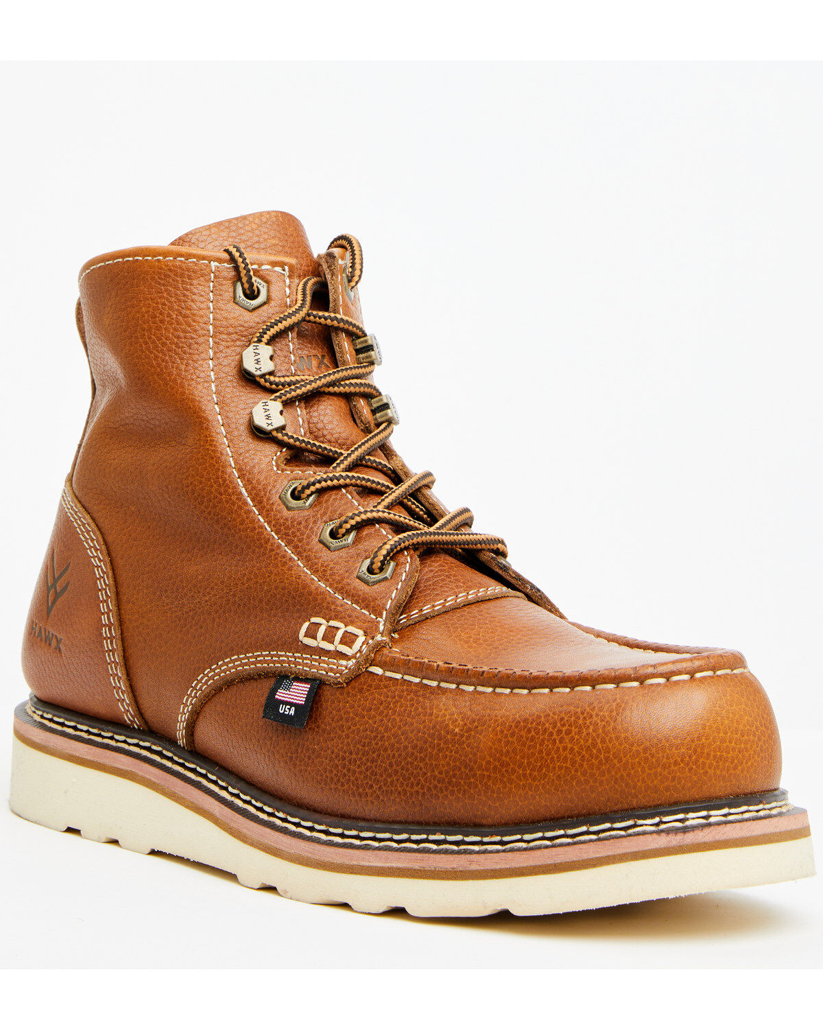 Hawx Men's 6" USA Pitstop Wedge Work Boots - Composite Toe