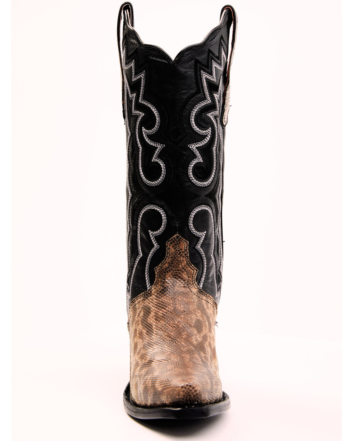 Dan Post Women's Karung Snake Exotic Western Boots - Snip Toe