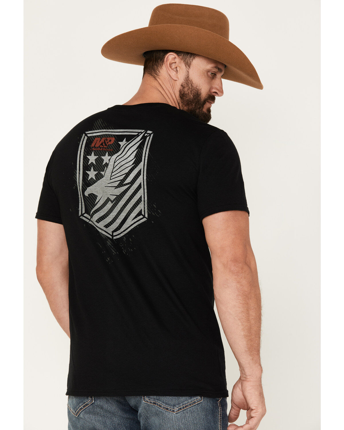Smith & Wesson Men's M&P Eagle Shield Short Sleeve Graphic T-Shirt
