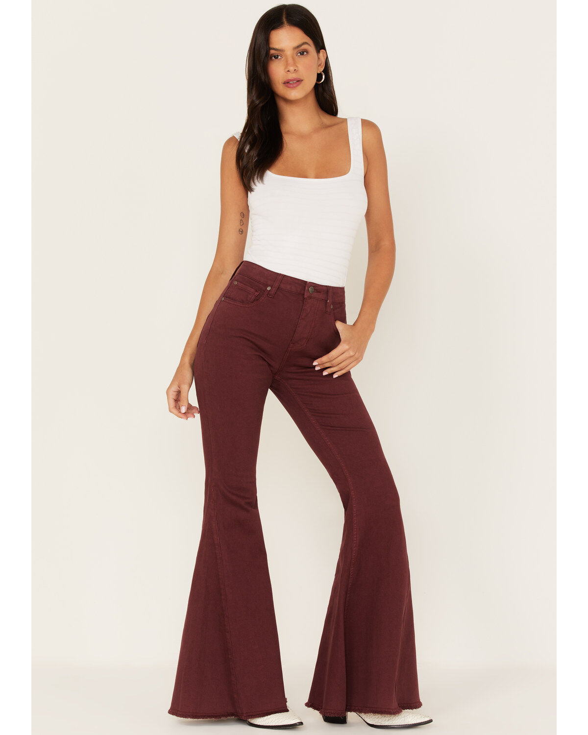 Shyanne Women's High Rise Flare Jeans