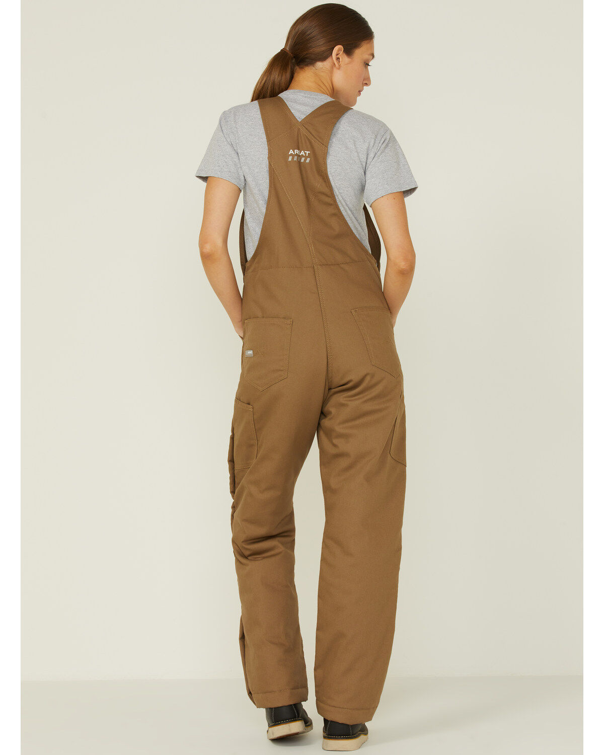 Ariat Women's Rebar DuraCanvas Stretch Insulated Bib Overalls
