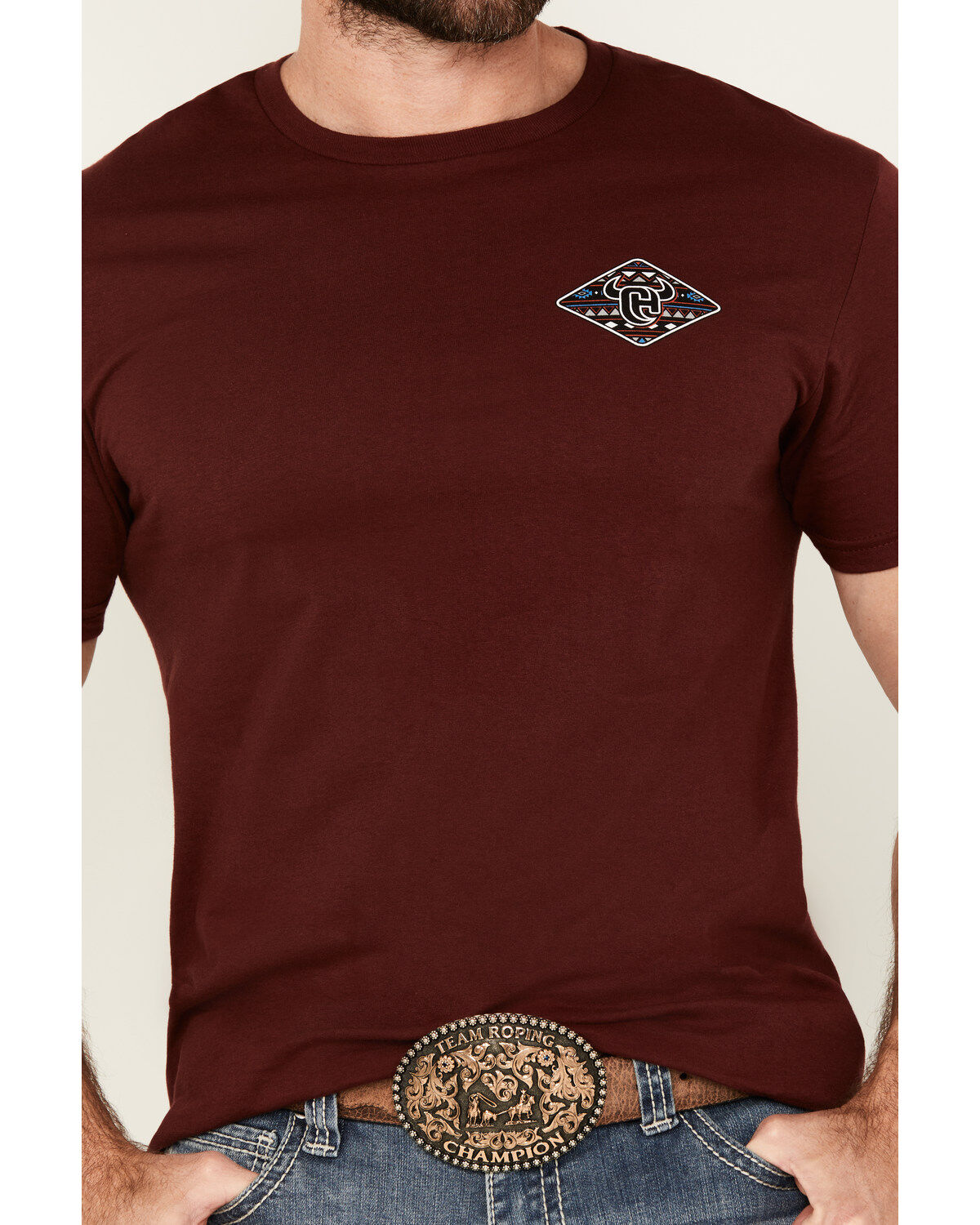 Cowboy Hardware Men's Boot Barn Exclusive Southwestern Logo Short Sleeve Graphic T-Shirt