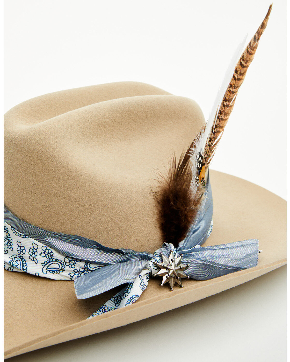 Boot Barn Paisley Western Hat Accessory Set