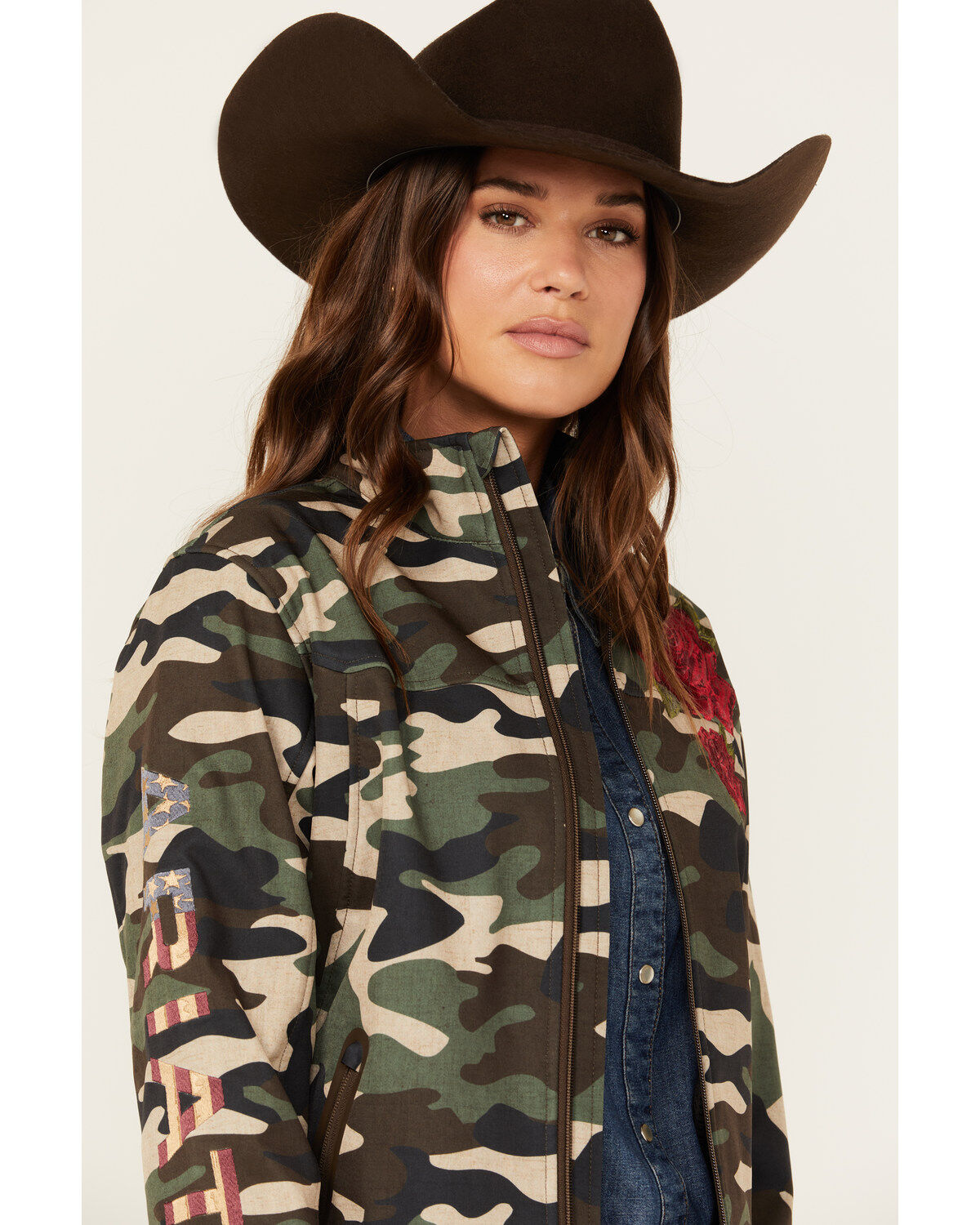 Ariat X Rodeo Quincy Women's Multi Team Camo Softshell