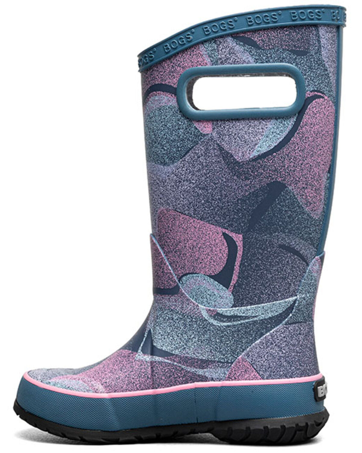 Bogs Girls' Abstract Shapes Rain Boots - Round Toe
