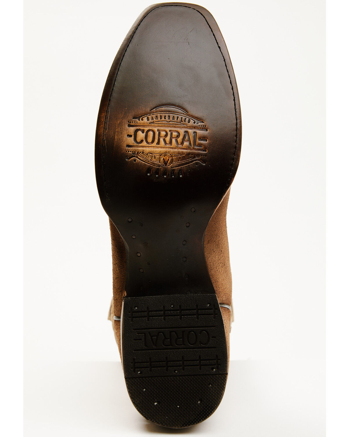 Corral Men's Suede Western Boots - Square Toe